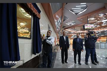 آیین بهره‌برداری از ۱۱ کیلومتر خط مترو 10