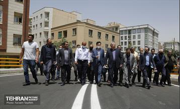 بهره برداری از پروژه عمرانی در منطقه ۵ 9