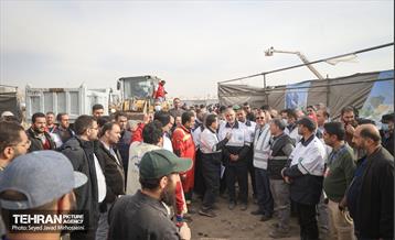 تمرین سراسری زلزله در بوستان ولایت 3