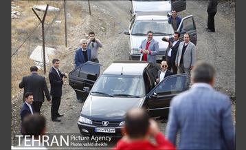 بازدید شهردار تهران از پروژه درختکاری کمربند سبز تهران  15