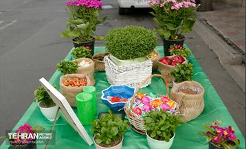 آیین محله تکانی در شهرک بیمه 2