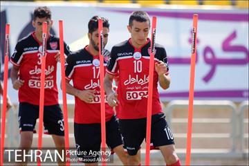 تمرین تیم فوتبال پرسپولیس تهران 4