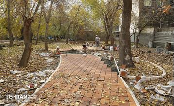 مراحل احداث پروژه ی باغ باهنر 3