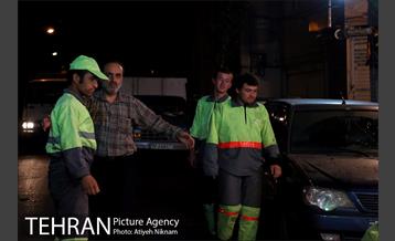 مراسم سحری تعدادی ازرفتگران شهرداری در هییت بیت الجواد 14