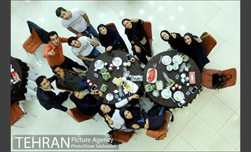 ضیافت افطاری مرکز ارتباطات شهرداری تهران 12