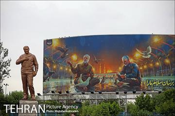 رونمایی از تندیس سردار شهید حاج قاسم سلیمانی 22