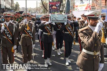 تشییع پیکر مطهر دو شهید گمنام 6
