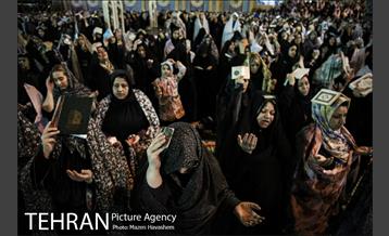 مراسم احیای شب بیست‌ویکم ماه مبارک رمضان در امامزاده صالح (ع) 33