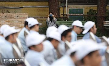 آئین بازگشایی مدرسه البرز 20