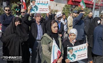 مراسم تشییع «علی لاریجانی»، «غلامرضا سلیمانی» و قهرمانان «ناو دنا» 34