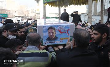 تشییع پیکر شهید مدافع حرم سعید علیدادی 9