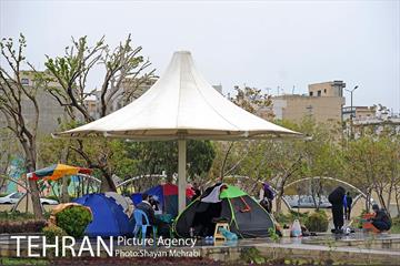 روز طبیعت بارانی در بوستان ولایت 2