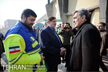 بهره برداری از طرح مشارکت شهرداری تهران و سازمان اورژانس کل کشور 4