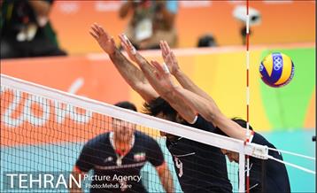 دیدار والیبال ایران و کوبا در المپیک ریو 3