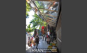 سیاهه فروشان بازارتهران در آستانه محرم 8