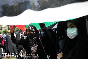 تجمع دانشجویی و مردمی در حمایت از مردم فلسطین 22