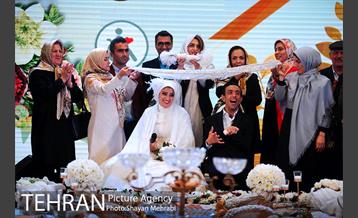 مراسم ازدواج زوج های معلول با حضور شهردار تهران 7