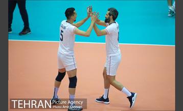 دیدار تیم های ملی والیبال ایران و چین تایپه 16
