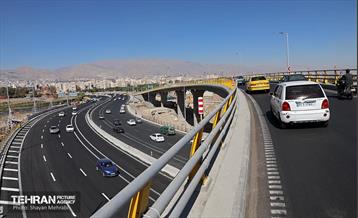 آیین افتتاح دسترسی شمال به جنوب بزرگراه آیت‌الله سعیدی 2