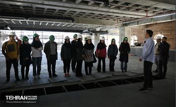 بازدید دانشجویان از پروژه خانه شهر 19