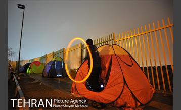 هواداران شب قبل از شهرآورد ۸۴ 5