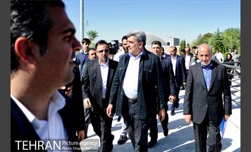 افتتاح دریاچه باغ هنر اراضی عباس آباد با حضور شهردار تهران 7