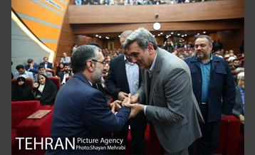 حضور شهردار تهران در جلسه تودیع و معارفه استاندار تهران 3