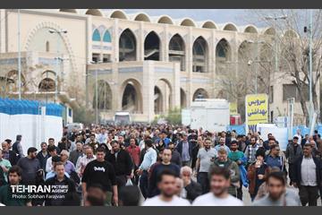 خدمت‌رسانی شهرداری تهران به نمازگزاران عید فطر در مصلی تهران 24