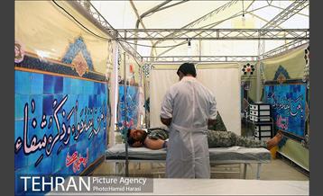 زائران اربعین حسینی در مرز شلمچه 2