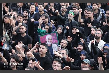 عزاداری شهادت امیرالمومنین (ع) در میدان امام حسین (ع) 22