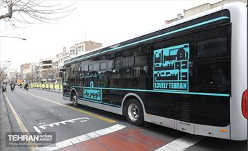 بهره‌برداری از اتوبوس های برقی شهر تهران 48