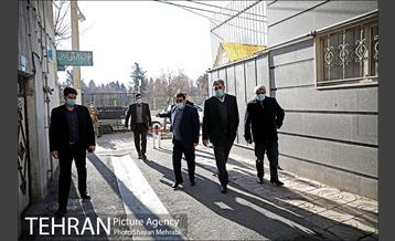 بازدید شهردار تهران از پروژه هاى منطقه ١٧