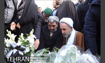 تشییع پیکر شهید آتش نشان سید احسان جامعی 1