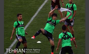 تمرین تیم ملی فوتبال