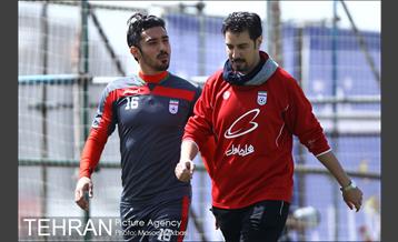 تمرین تیم ملی فوتبال‎ برای بازی مقابل عمان 6