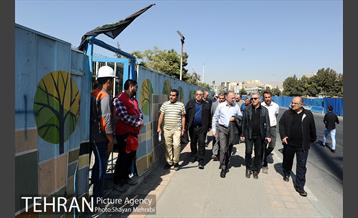 بازدید مهندس کاظمی از پروژه گیشا 21