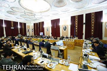 نشست شورای معاونین، مشاوران و شهرداران مناطق ۲۲گانه و مراسم تکریم و معارفه فرمانده یگان حفاظت شهرداری تهران 10