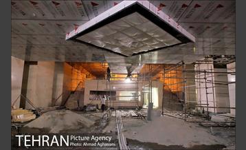 ساخت ایستگاه مترو میدان صنعت 1