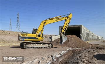 پیشرفت فیزیکی خط مترو پرند 8