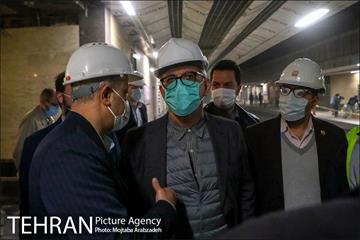 بازدید از ایستگاه مترو باقرخان 23