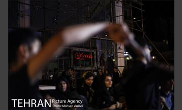 دسته عزاداری در خیابان اندرزگو‎ 19