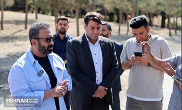 بازدید اصحاب رسانه از روند انجام عملیات احیای چیتگر 63