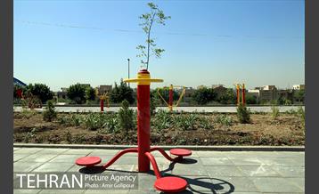 آیین بهره برداری بوستان شهدای مرزبانی‎ 4