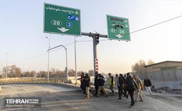 بازدید معاون مالی و اقتصاد شهری از پروژه‌های عمرانی 16