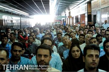 افتتاح خط ۸ متروی تهران با حضور قالیباف و لاریجانی 20
