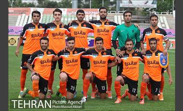 دیدار سیاه جامگان و سایپا در لیگ برتر فوتبال 2