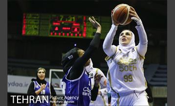 دیدار بسکتبال زنان  مهرام و گروه بهمن تهران 30