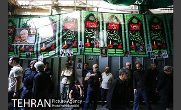 مراسم عزاداری تاسوعای حسینی در بازار تهران 10