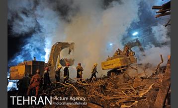 هفتمین روز آواربرداری ساختمان پلاسکو-1 26