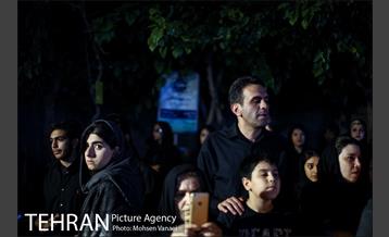 دسته عزاداری در خیابان اندرزگو‎ 20